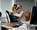 Lord Byron of gentle Mind im Büro